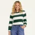 Women's 3/4 Mariner Cuff Sleeve Boatneck, alternative image