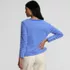 Women's 3/4 Mariner Cuff Sleeve Boatneck, Back