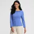 Women's 3/4 Mariner Cuff Sleeve Boatneck, Front