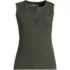 Women's Polished Rib Button Front Tank, Front