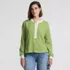 Women's Long Sleeve Mariner Henley, Front