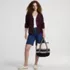 Women's Long Sleeve Waffle V-neck Cardigan, alternative image