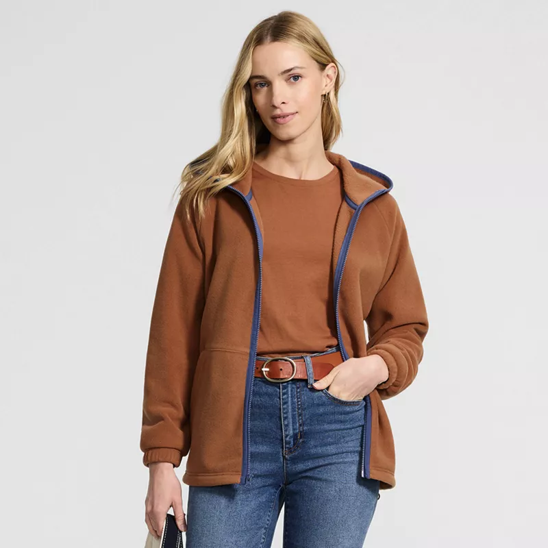 Women's Tall Anyweather RainDefense Fleece Full Zip Jacket, alternative image