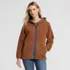 Women's Anyweather RainDefense Fleece Full Zip Jacket, Front