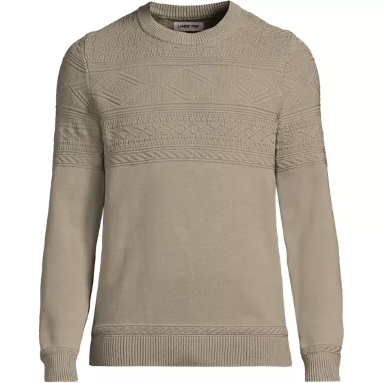 Men's Long Sleeve Drifter Guernsey Sweater - primary