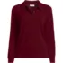 Women's Cashmere Polo Sweater, Front