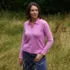 Women's Cashmere Polo Sweater, alternative image