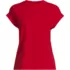 Women's Cap Sleeve Supima Cotton Crew Neck Tee, Front