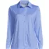 Women's Long Sleeve Supima Cotton Relaxed Button Front Shirt, Front