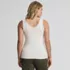 Women's Variegated Micro Rib Lace Trim Cami, Back