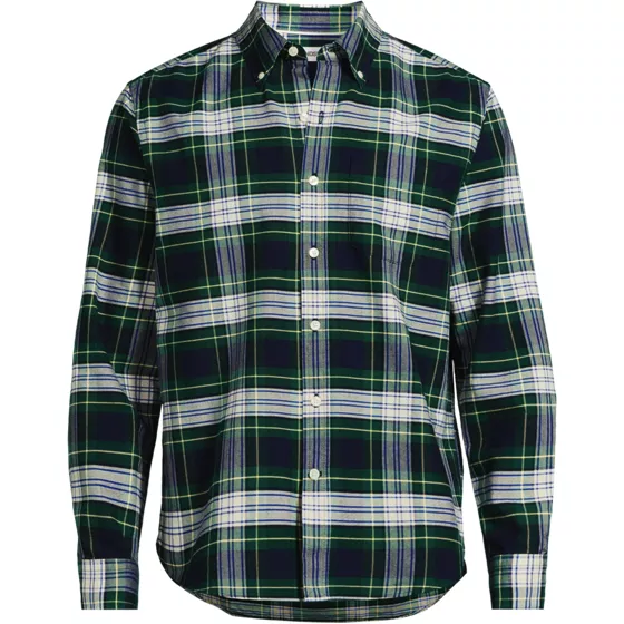 Men's Tall Long Sleeve Classic Fit Sail Rigger Oxford Shirt - primary