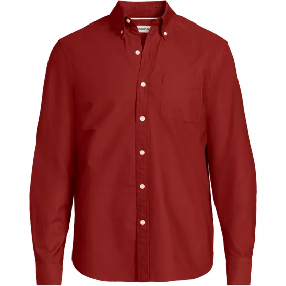 Men's Long Sleeve Classic Fit Sail Rigger Oxford Shirt - primary