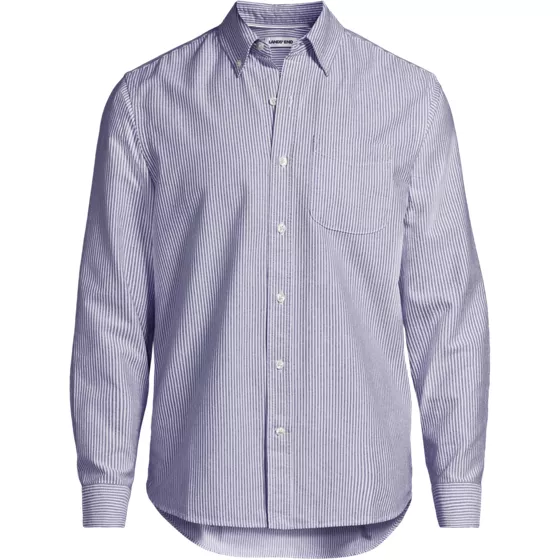 Men's Long Sleeve Classic Fit Sail Rigger Oxford Shirt - primary