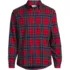 Men's Long Sleeve Classic Fit Flagship Flannel Shirt, Front