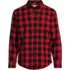 Men's Long Sleeve Classic Fit Flagship Flannel Shirt, Front