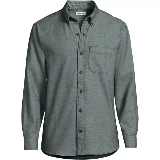 Men's Big Long Sleeve Classic Fit Flagship Flannel Shirt - primary