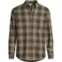 Men's Long Sleeve Tailored Flagship Flannel Shirt, Front
