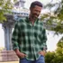 Men's Long Sleeve Classic Fit Flagship Flannel Shirt, alternative image