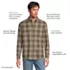 Men's Long Sleeve Classic Fit Flagship Flannel Shirt, alternative image