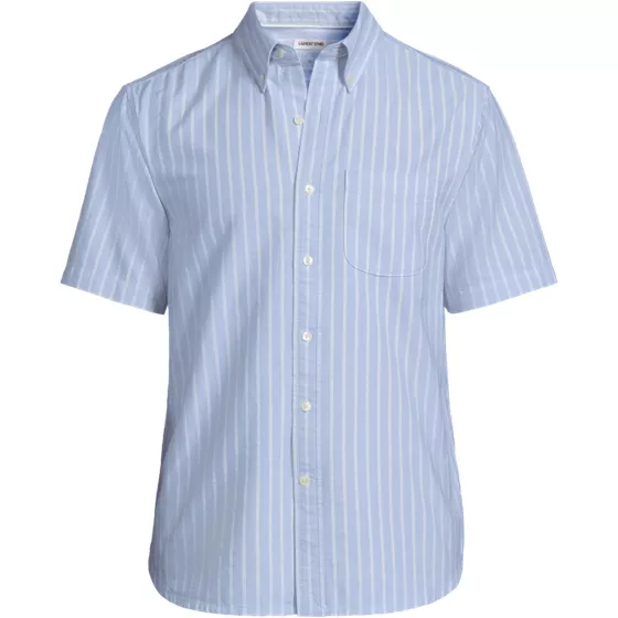 Men's Short Sleeve Classic Fit Sail Rigger Oxford Shirt - primary