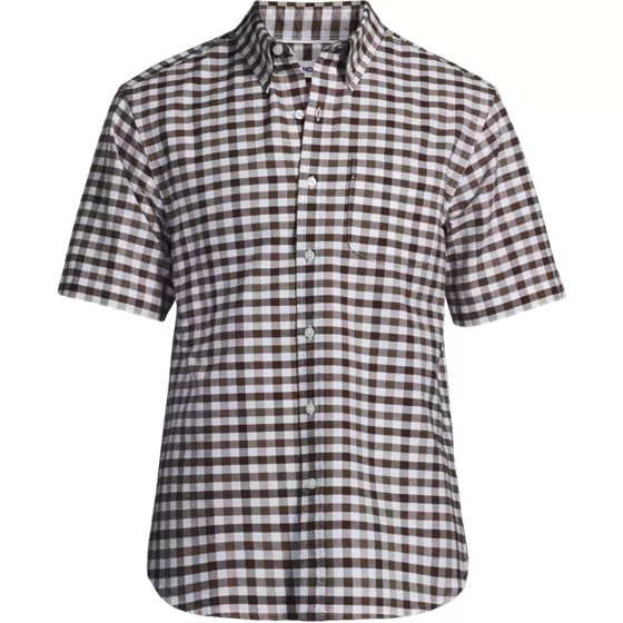 Men's Big Short Sleeve Classic Fit Sail Rigger Oxford Shirt - primary