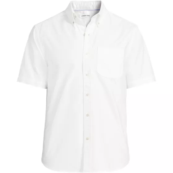 Men's Short Sleeve Classic Fit Sail Rigger Oxford Shirt - primary