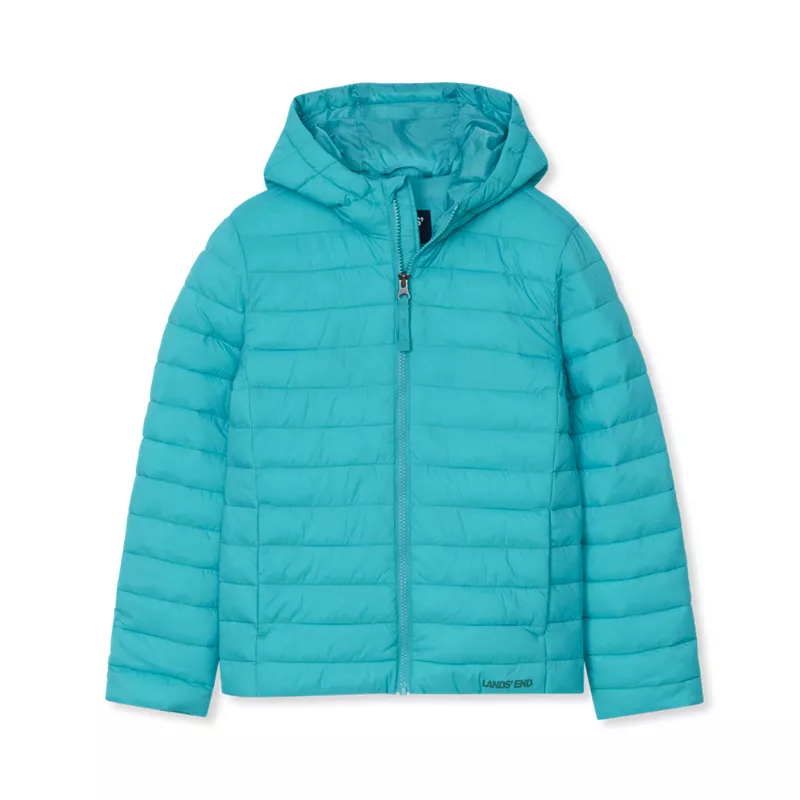 Kids FeatherFree Insulated Hooded Packable Jacket, alternative image