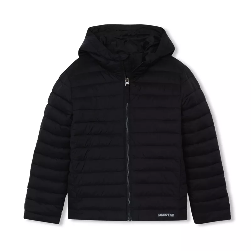 Kids FeatherFree Insulated Hooded Packable Jacket, alternative image