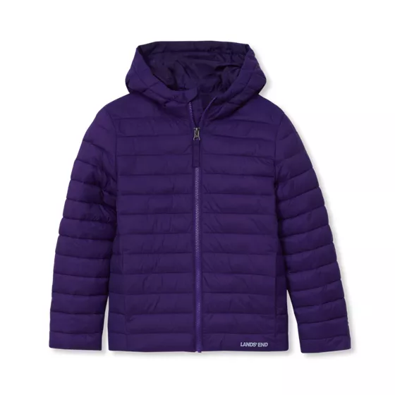 Kids FeatherFree Insulated Hooded Packable Jacket - primary