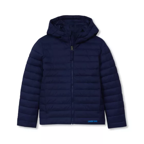 Kids FeatherFree Insulated Hooded Packable Jacket - primary