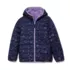 Girls FeatherFree Reversible Hooded Jacket, alternative image