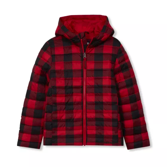 Kids FeatherFree Insulated Hooded Packable Jacket - primary