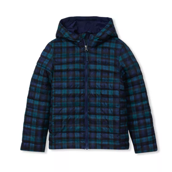 Kids FeatherFree Insulated Hooded Packable Jacket - primary
