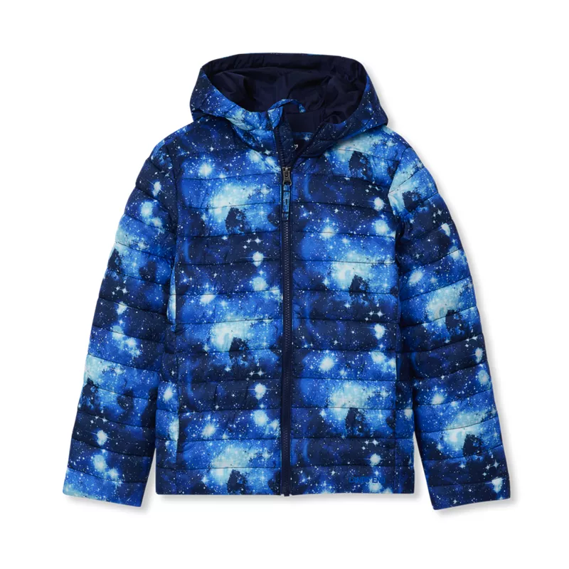 Kids FeatherFree Insulated Hooded Packable Jacket, alternative image