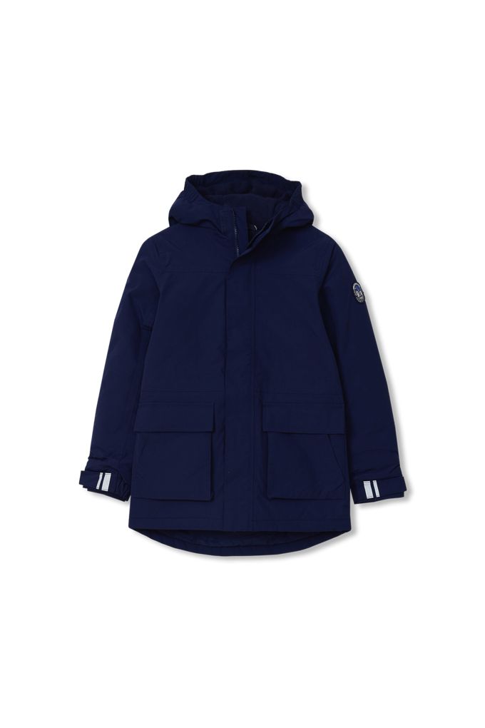 Kids Squall Waterproof Insulated Winter Parka - Lands' End - Blue - XXL