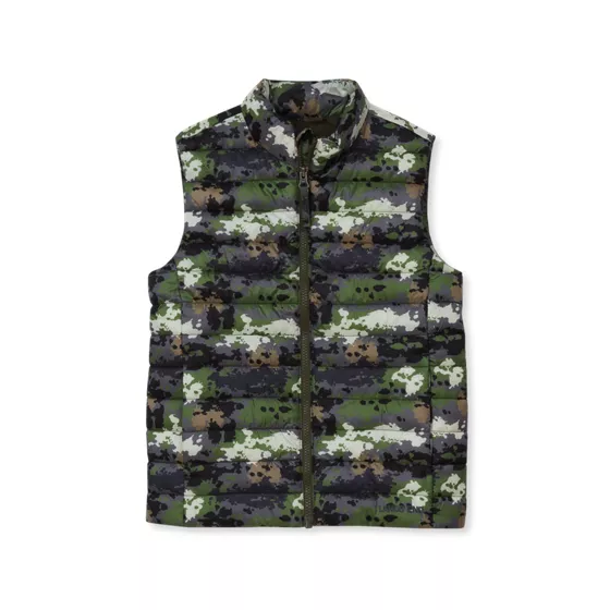 Kids FeatherFree Insulated Packable Printed Vest - primary