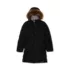 Girls Fleece Lined Parka, alternative image