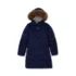 Girls Fleece Lined Parka, alternative image