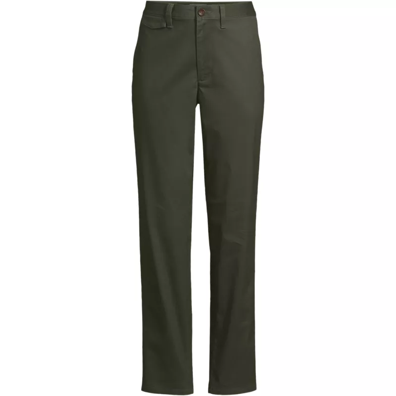 Women's Plus Size Knockabout Chino High Rise Straight Leg Pants, Front
