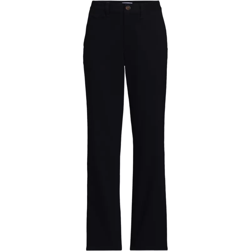 Women's Petite Knockabout Chino High Rise Straight Leg Pants, Front