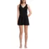 Women's SlenderSuit Wrap Swim Dress Swimsuit, Front