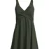 Women's SlenderSuit Wrap Swim Dress Swimsuit, Front
