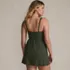 Women's SlenderSuit Wrap Swim Dress Swimsuit, Back