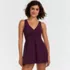 Women's SlenderSuit Wrap Swim Dress Swimsuit, Front
