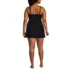 Women's Plus Size SlenderSuit Wrap Swim Dress Swimsuit, Back