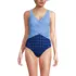 Women's SlenderSuit Wrap One Piece Swimsuit, Front