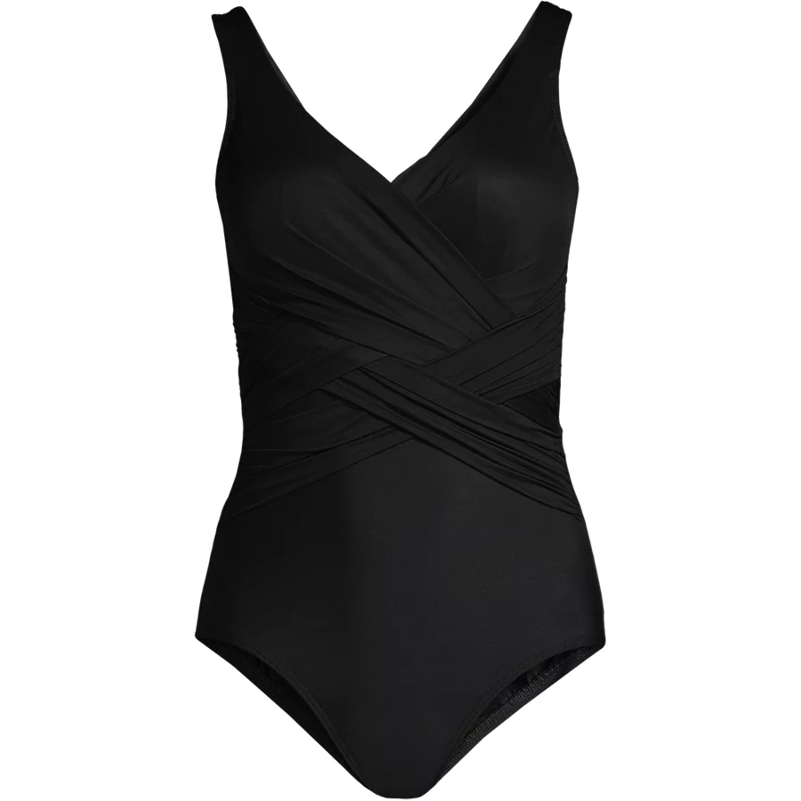 Women's Slendersuit Wrap One Piece Swimsuit view 7