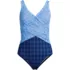 Women's SlenderSuit Wrap One Piece Swimsuit, Front