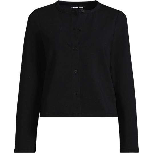Black Cardigan Sweaters - Lands' End