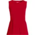 Women's Sleeveless Starfish Crew Neck Peplum Top, Front